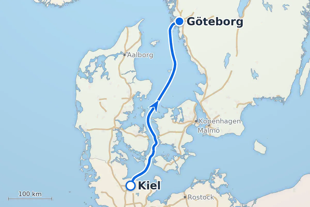 Kiel - Göteborg